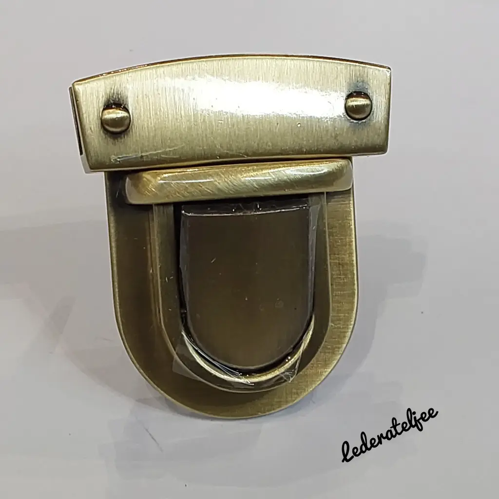 D65 Boekentasslot Brons 