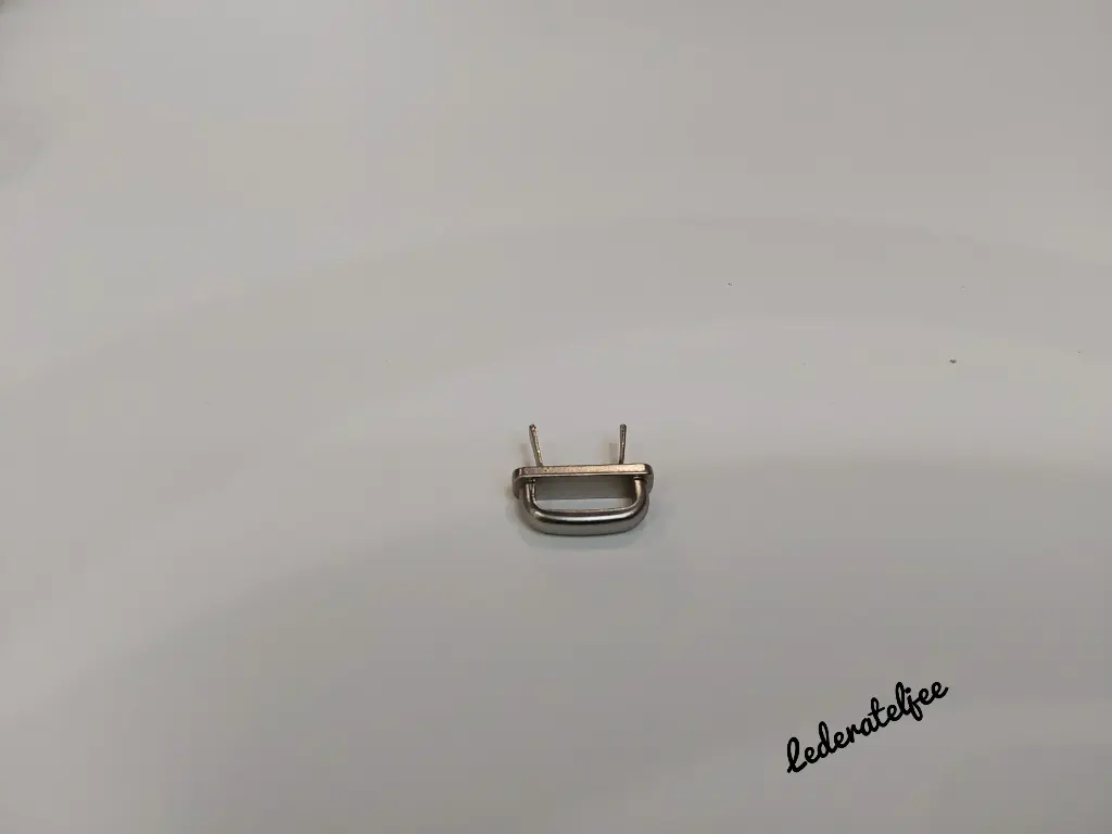 H140 Beugel 1,5 cm nikkel sandblasted 