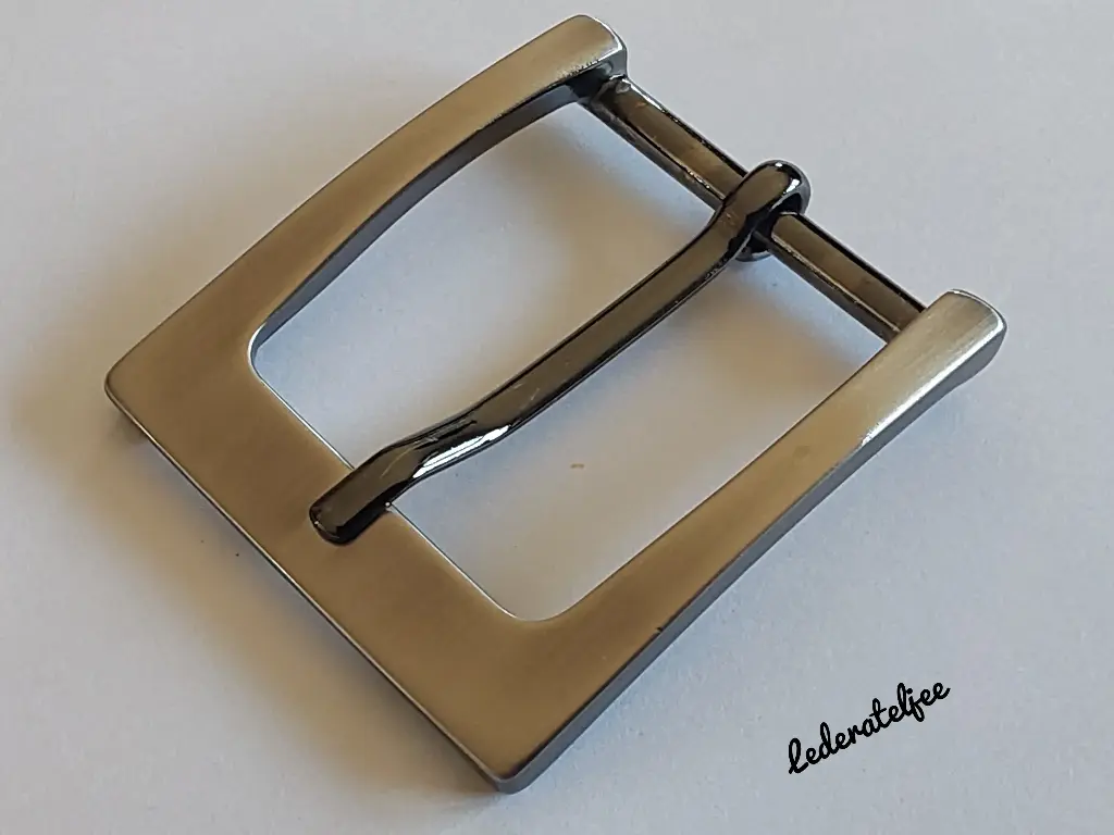 G112 Gesp zonder passant Mat Nikkel Sandblasted