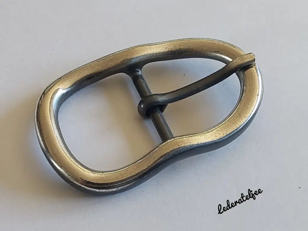 G119 Gesp 2.5 cm Oud Zilver 