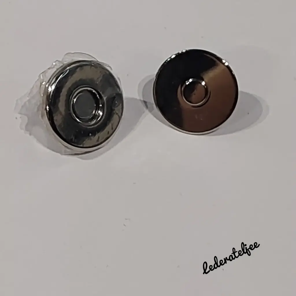 D01 Magneet klein Nikkel (Per stuk)