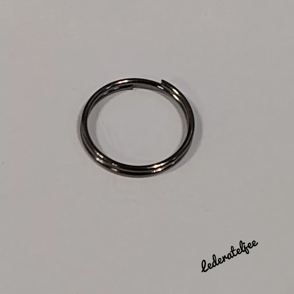 Sleutelring 18mm (Nikkel)