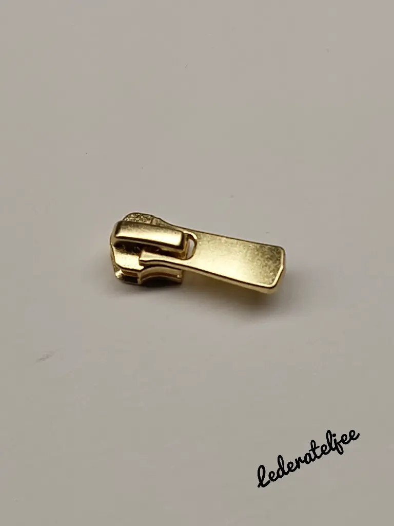 Ritstrekker Standaard YKK (Mat nikkel/sandblasted, 3 mm)