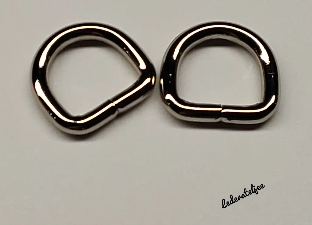 R78 D-ring 1.3cm Nikkel