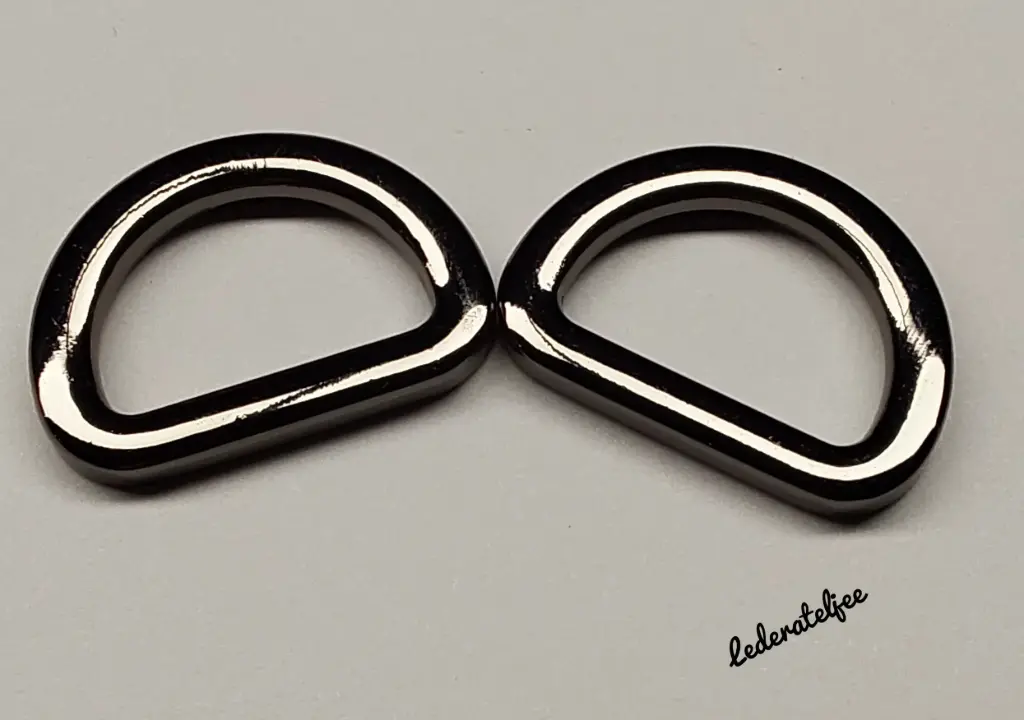 R64 D-ring 1.9cm Gun Metal