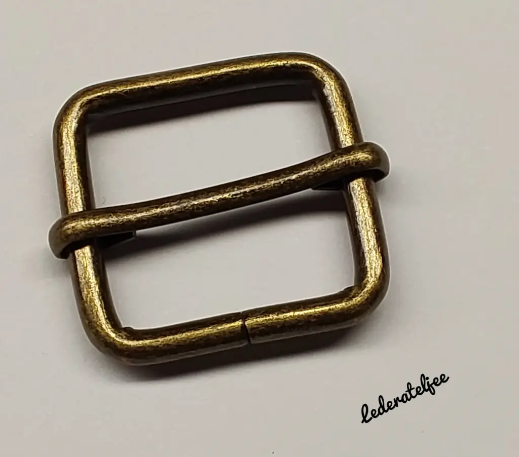 R71 Schuifgesp 2.5cm Brons