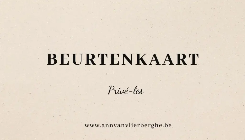 Privé-les per uur met ervaring