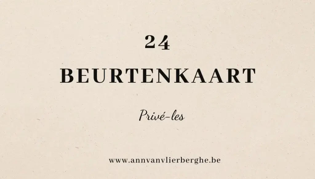 Privé-les per 24 uur met ervaring 