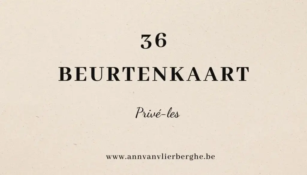 Privé-les per 36 uur met ervaring 