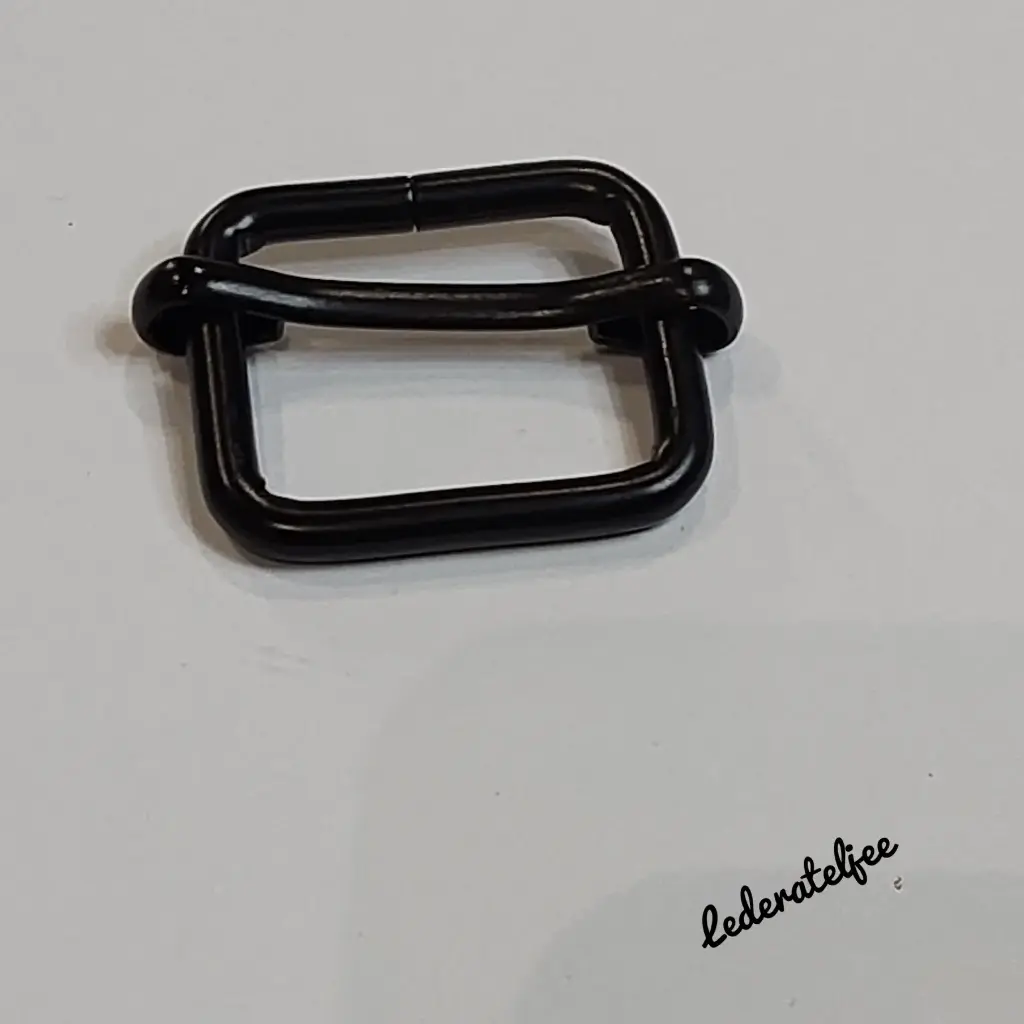 T19 Schuifgesp 1.9cm Zwart