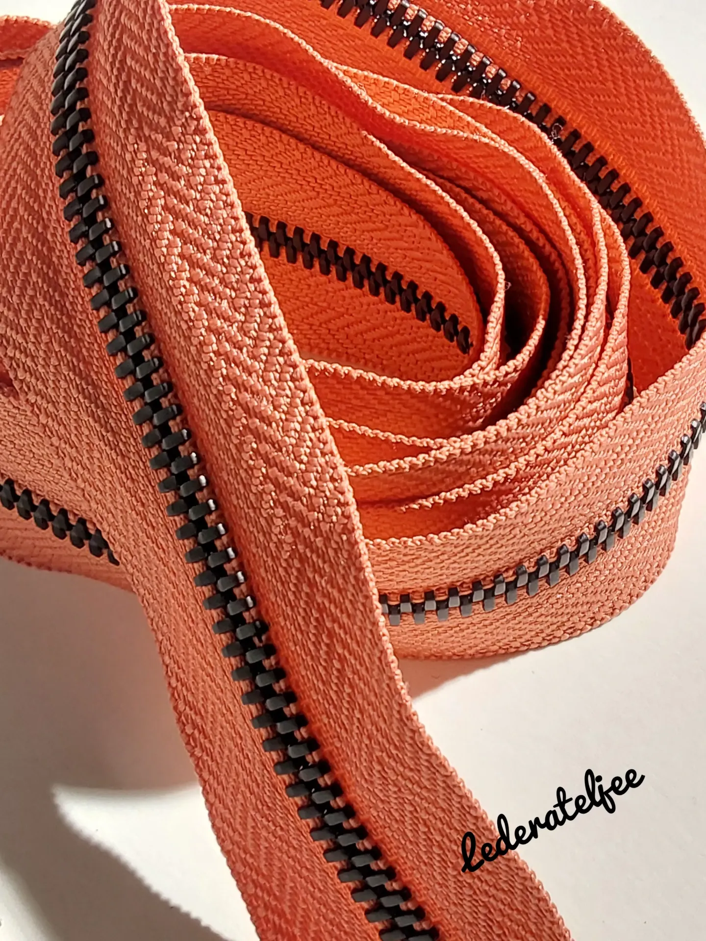Metalen rits 5mm - Peche (geen YKK) (Zwart)