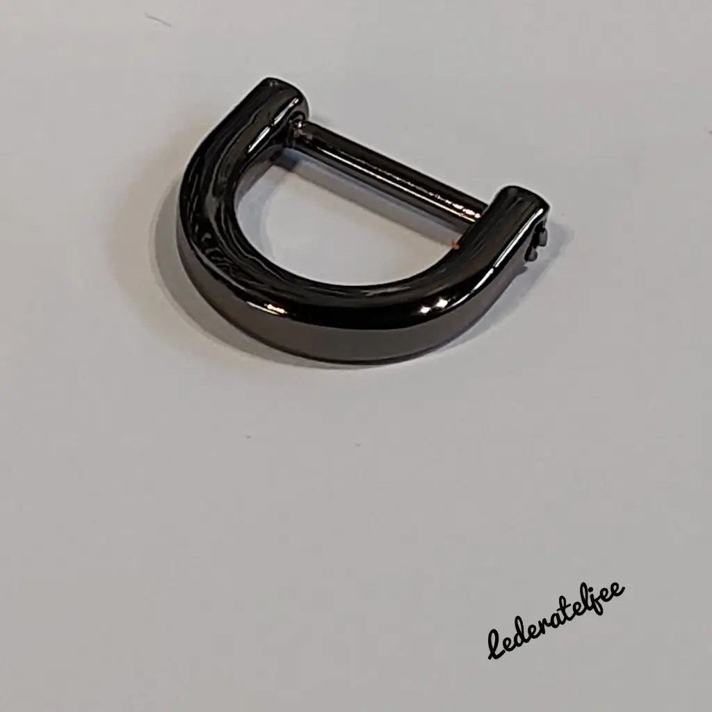 H125 D-ring 1.2cm Gun Metal