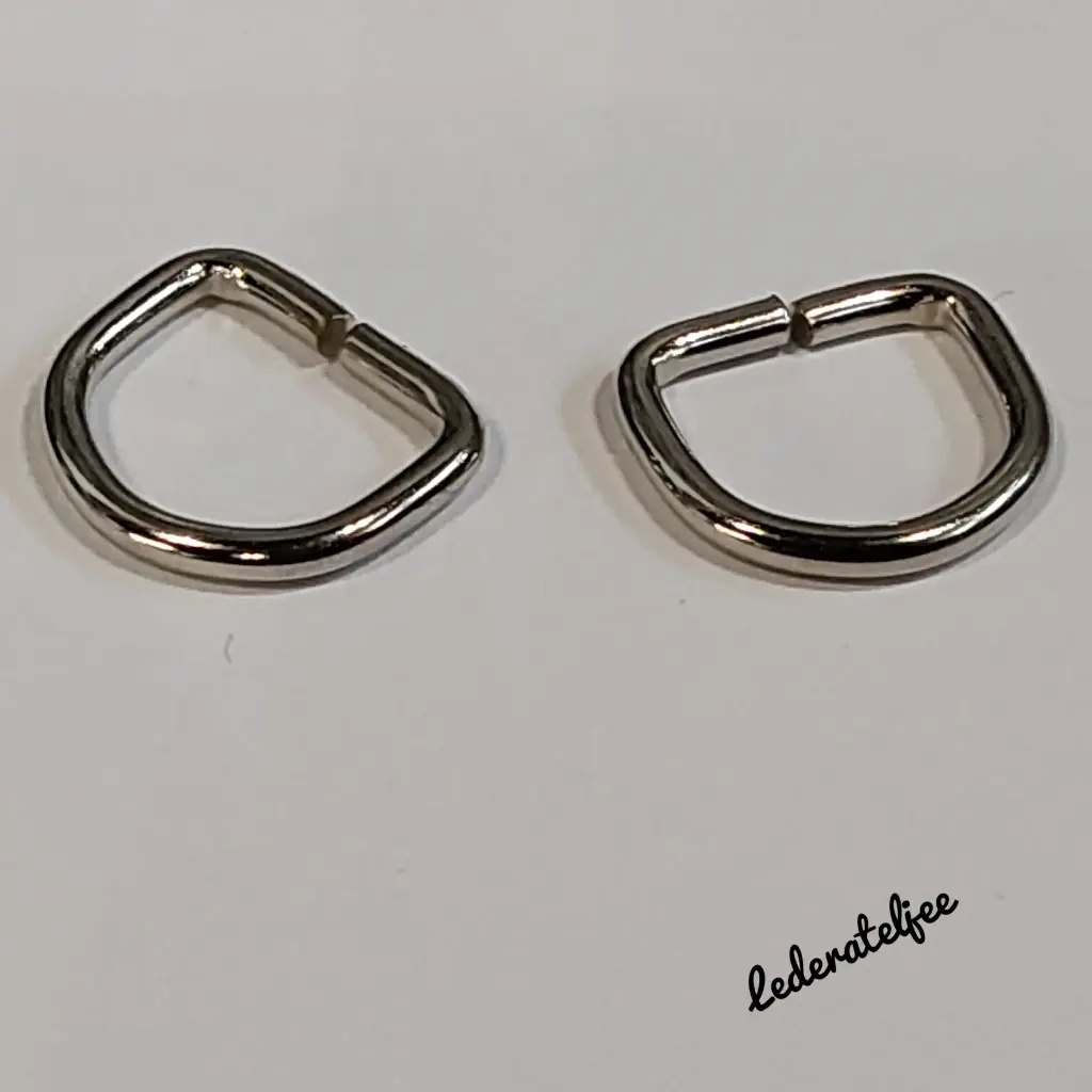 H96 D-ring 1.5cm Nikkel