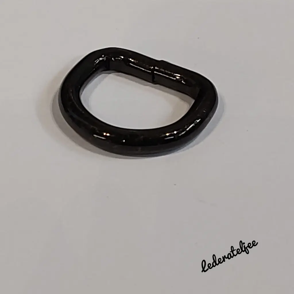 A43 D-ring 1.5cm Zwart