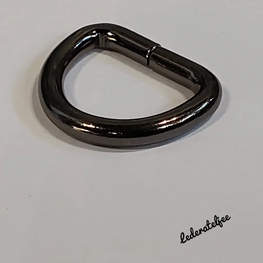 A64 D-ring 2cm Nikkel