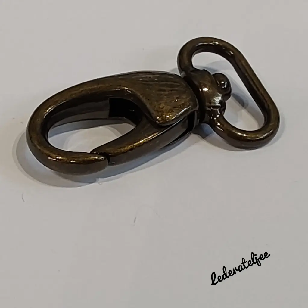 A78 Musketon 2cm Oud Goud