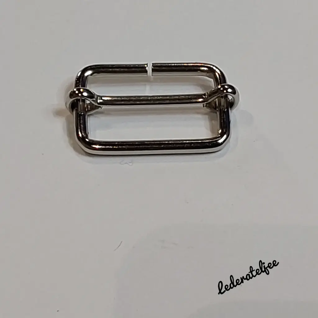 A34 Schuifgesp 2cm Nikkel