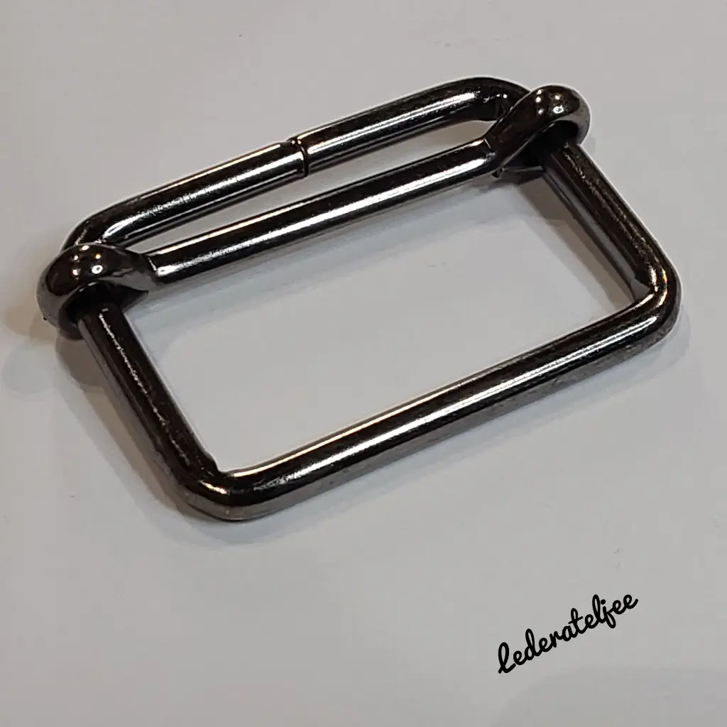 A14 Schuifgesp 4cm Gun Metal