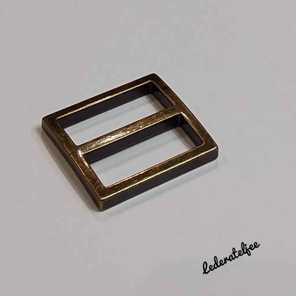 E15 Schuifgesp 2cm Brons 