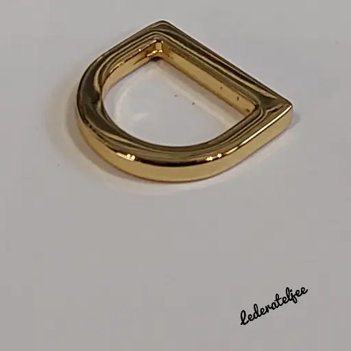 R53 D-ring 1cm Goud