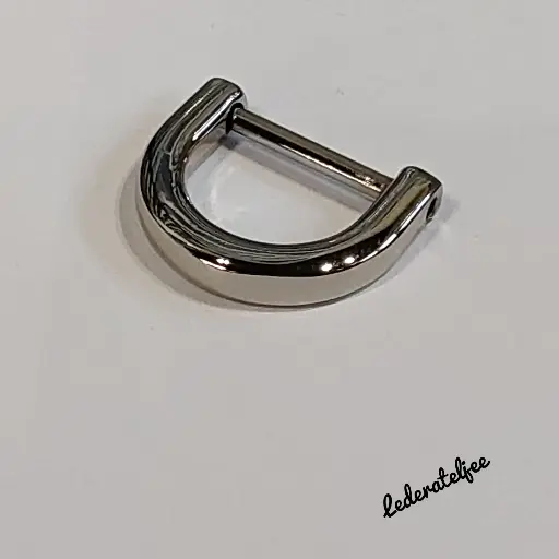 H126 D-ring 1.2cm Nikkel