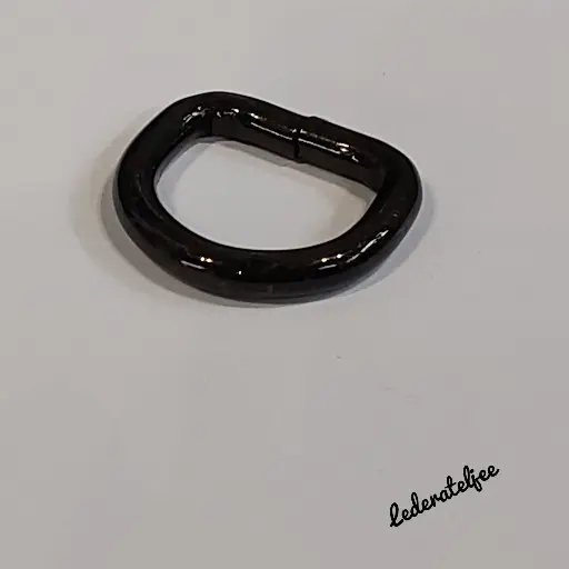 A43 D-ring 1.5cm Zwart