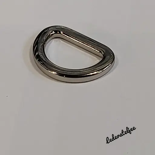 H113 D-ring 1.5cm Nikkel
