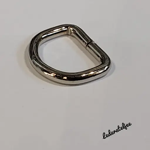 A40 D-ring 1.5cm Nikkel