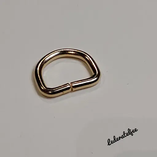 A28 D-ring 1.5cm Goud