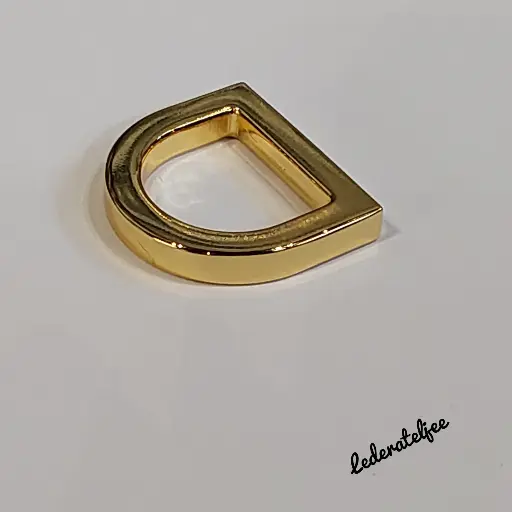 R52 D-ring 2cm Goud
