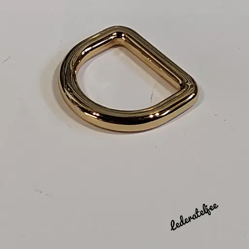 H82 D-ring 1.4cm Goud