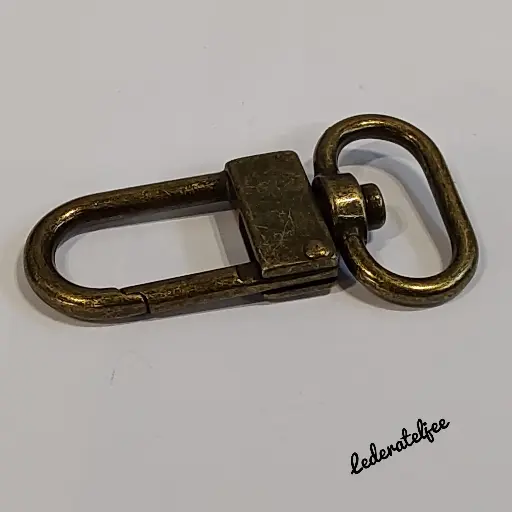 A79 Musketon 2cm Oud Goud