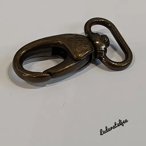 A78 Musketon 2cm Oud Goud