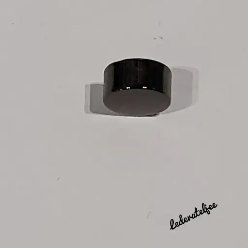 P75 Pootje met schroef Gun Metal