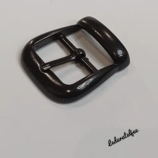 A76 Gesp 2cm Zwart mat