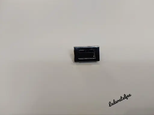 S123 Draaislot Gun Metal 