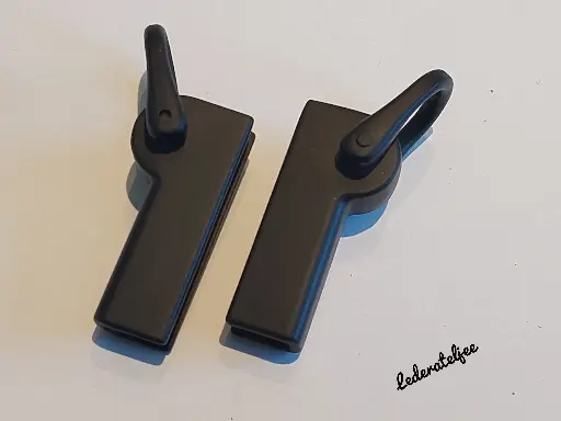 H152 Soufflethaken Zwart