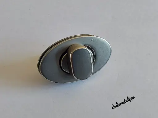 S143 Draaislot Mat Nikkel Sandblasted