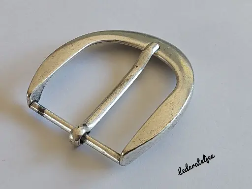 G114 Gesp 4 cm Oud Zilver 