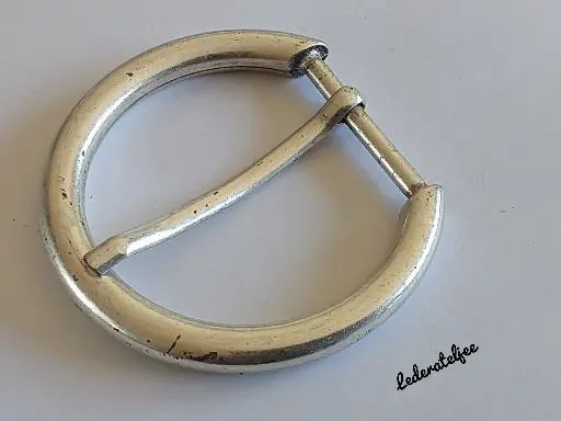 G122 Gesp 4 cm Oud Zilver