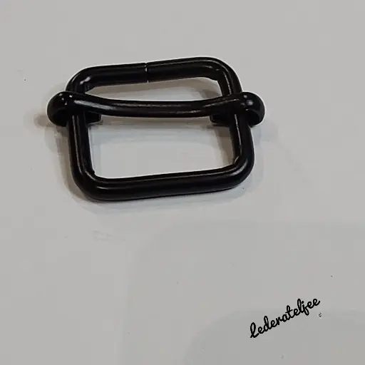 T19 Schuifgesp 1.9cm Zwart
