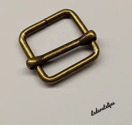 R67 Schuifgesp 1.3cm Brons