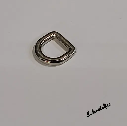 H99 D-ring 0.8cm Nikkel